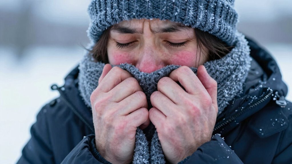 act quickly seek warmth