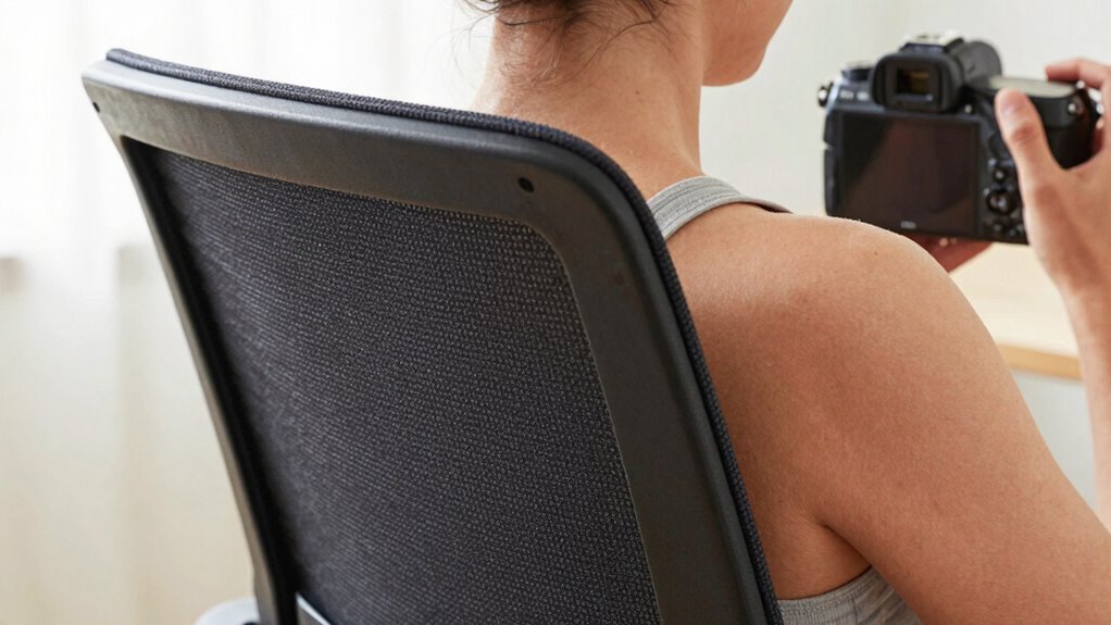 adjust backrest for comfort