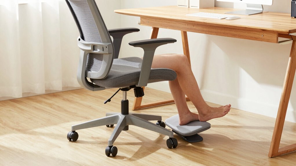 adjust chair and foot support