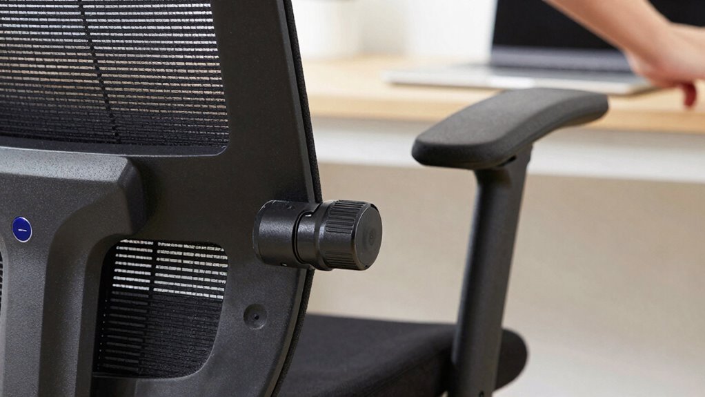 adjust chair backrest tension