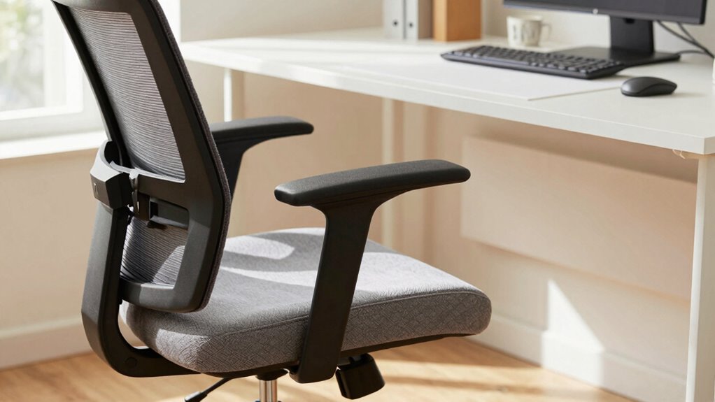 adjust chair height and support