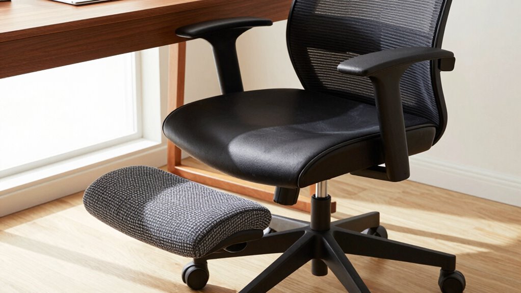 adjust desk and chair ergonomics