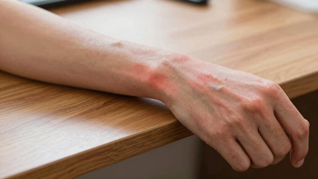 adjust desk and posture