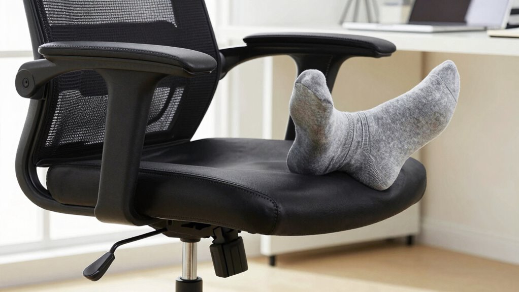 adjust footrest for support