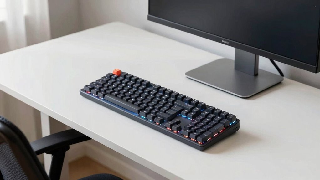 adjust keyboard for comfort