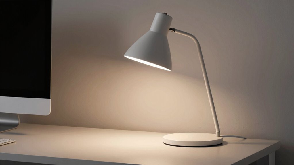adjust lamp angle for glare