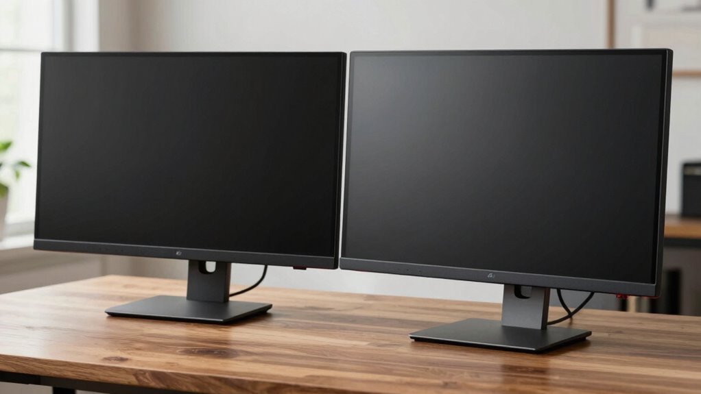 adjust monitor height tilt