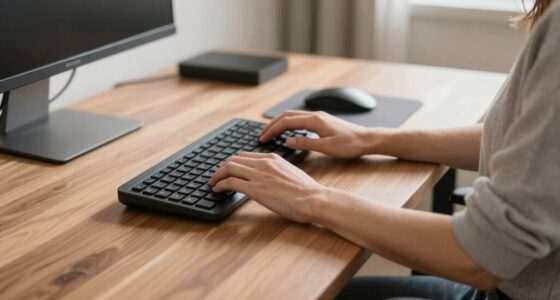 adjust standing desk posture