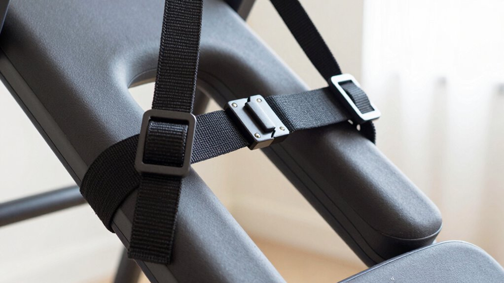 adjust straps supports inspect safety