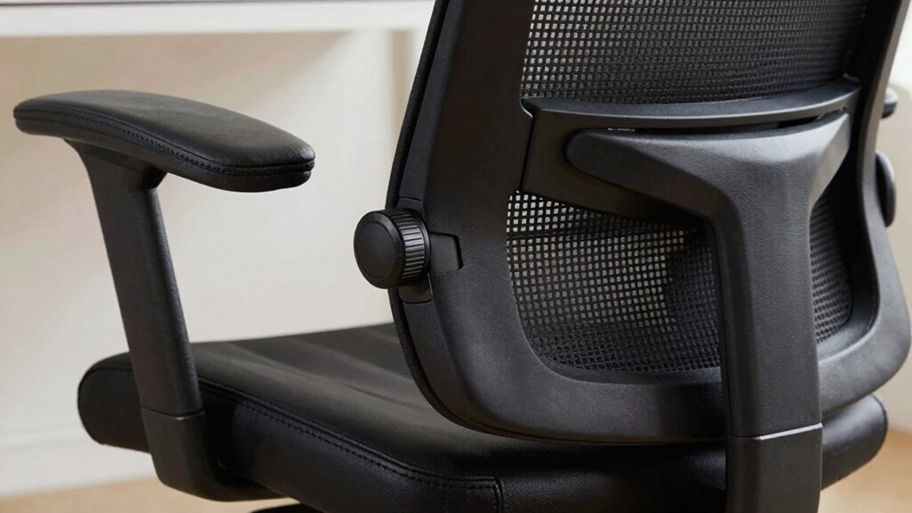 adjustable chair back tension