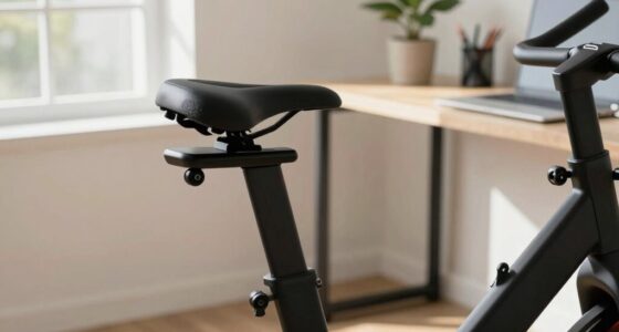 adjustable desk bike seat