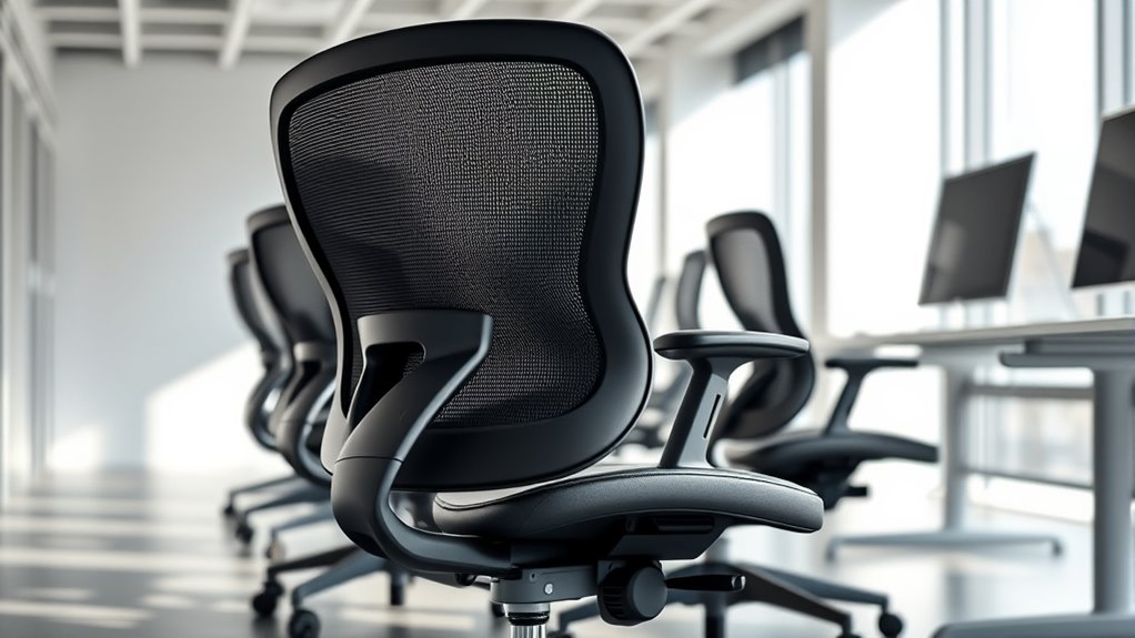 adjustable ergonomic seat features