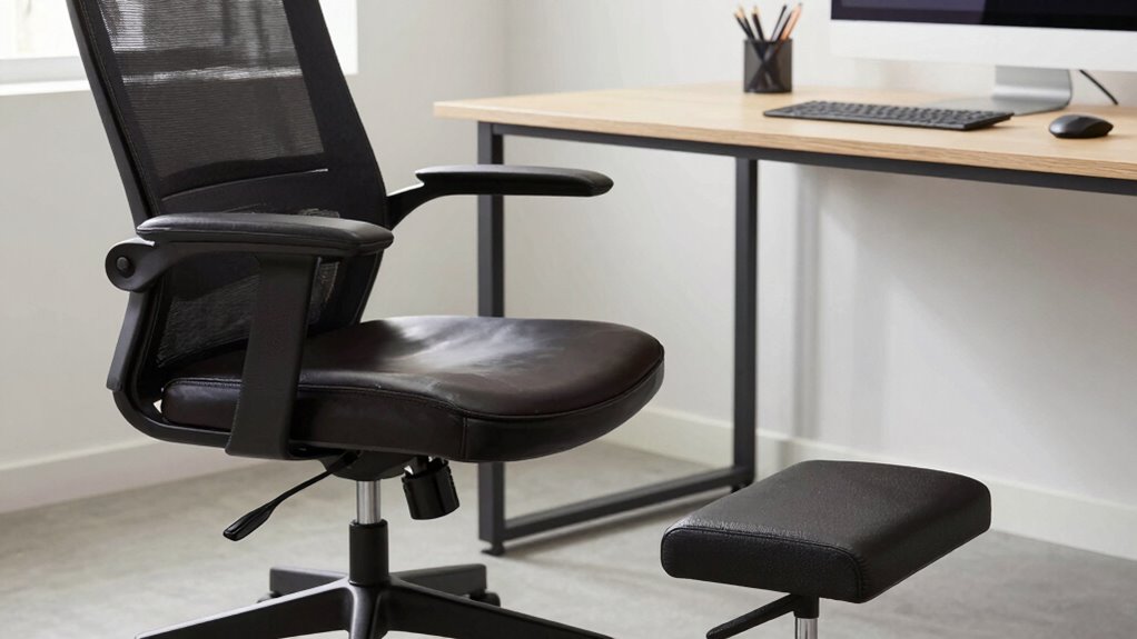 adjustable footrest for long legs