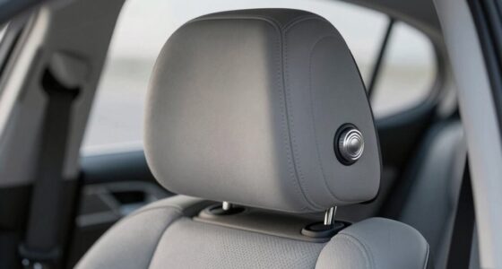 adjustable headrest relieves neck tension