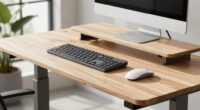 adjustable standing desk heights