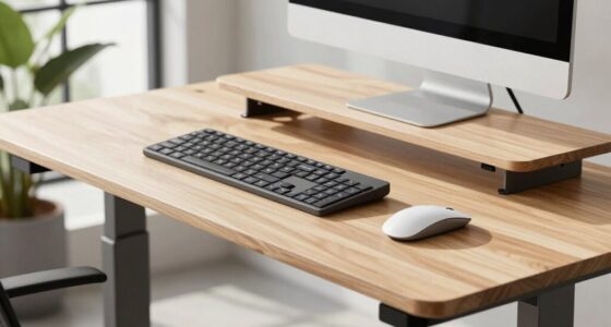 adjustable standing desk heights