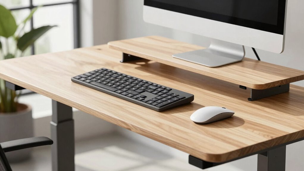 adjustable standing desk heights