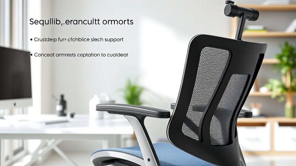 adjustable supportive breathable seating