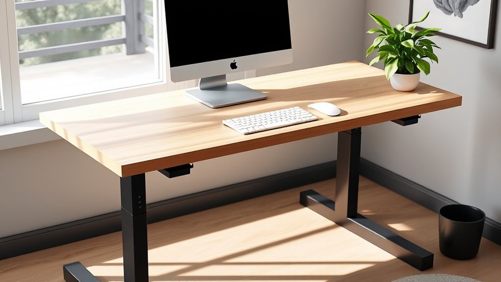 affordable adjustable standing desk
