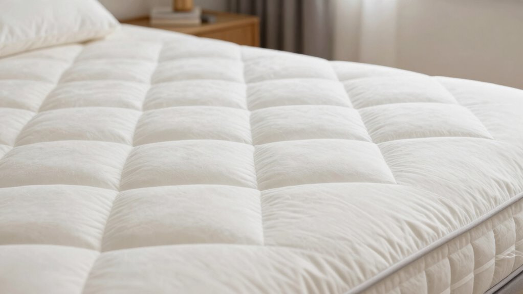 allow mattress material settling