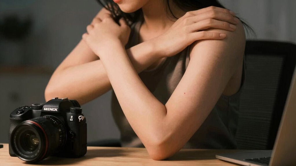 avoid awkward arm positions