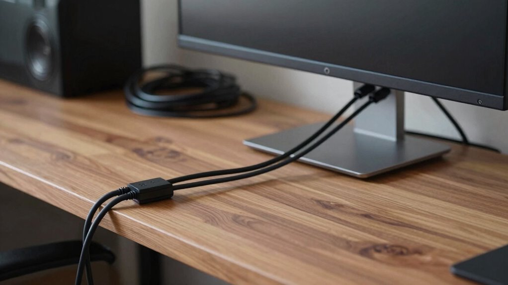 avoid sharp bends and strain