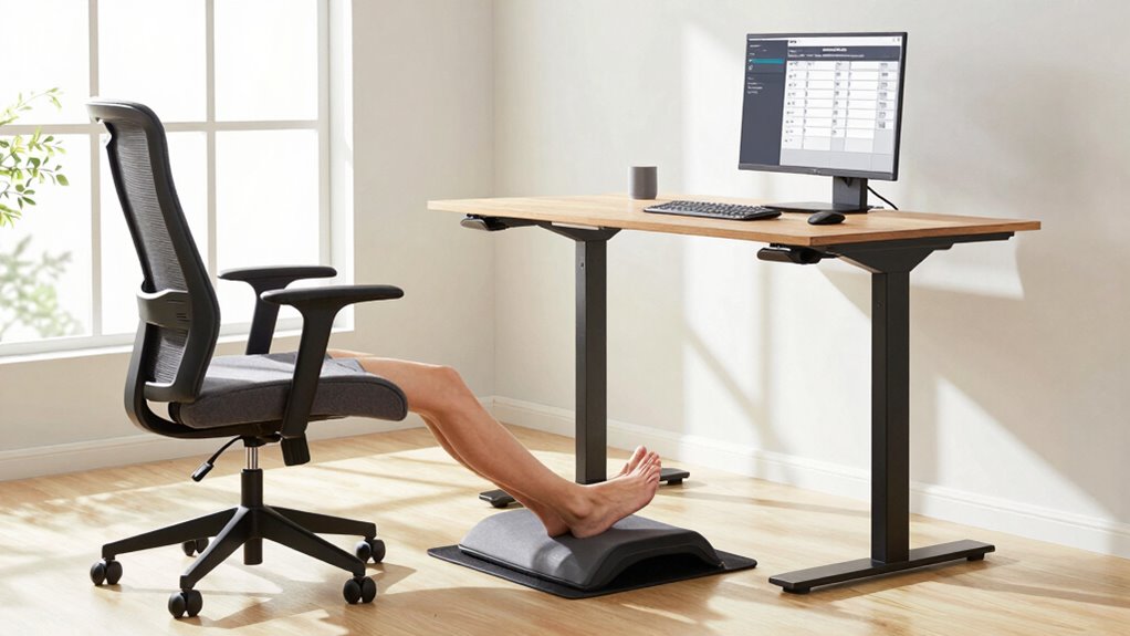 balance sitting standing comfortably