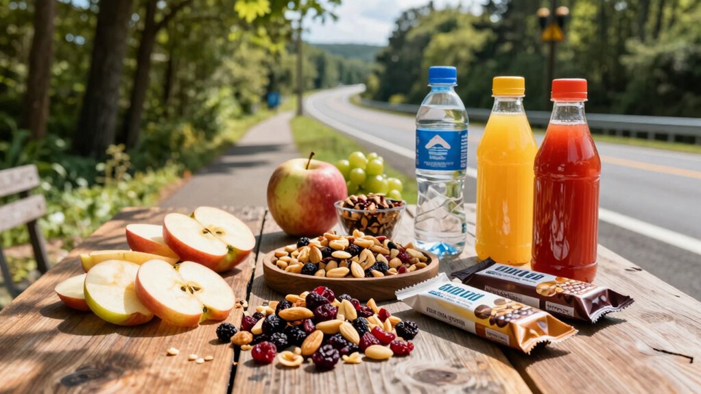 balanced energizing road snacks