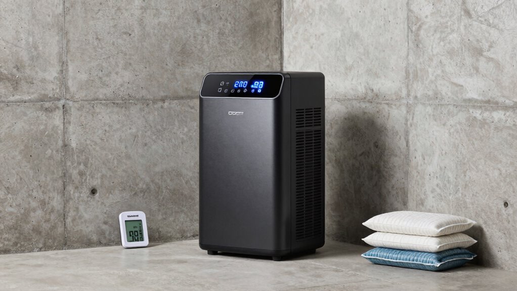 basement dehumidifier selection criteria