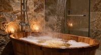 baths or showers relaxation comparison
