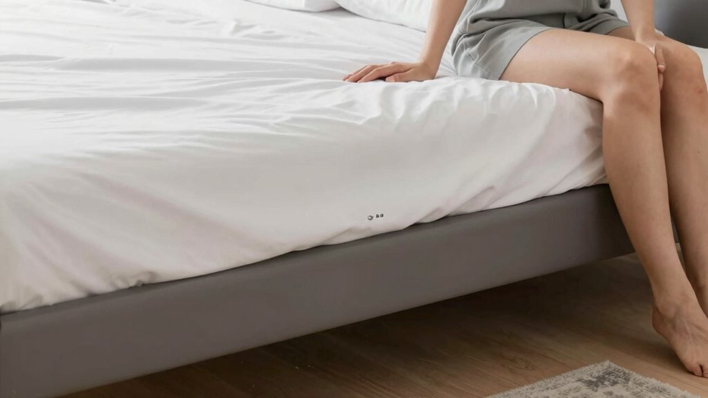 bed height affects comfort