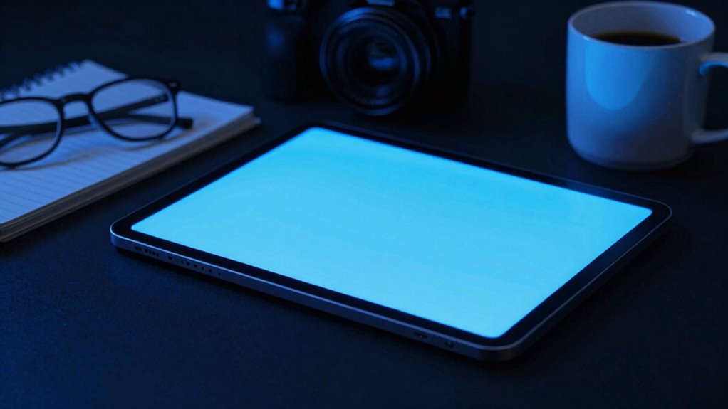 blue light causes eye strain