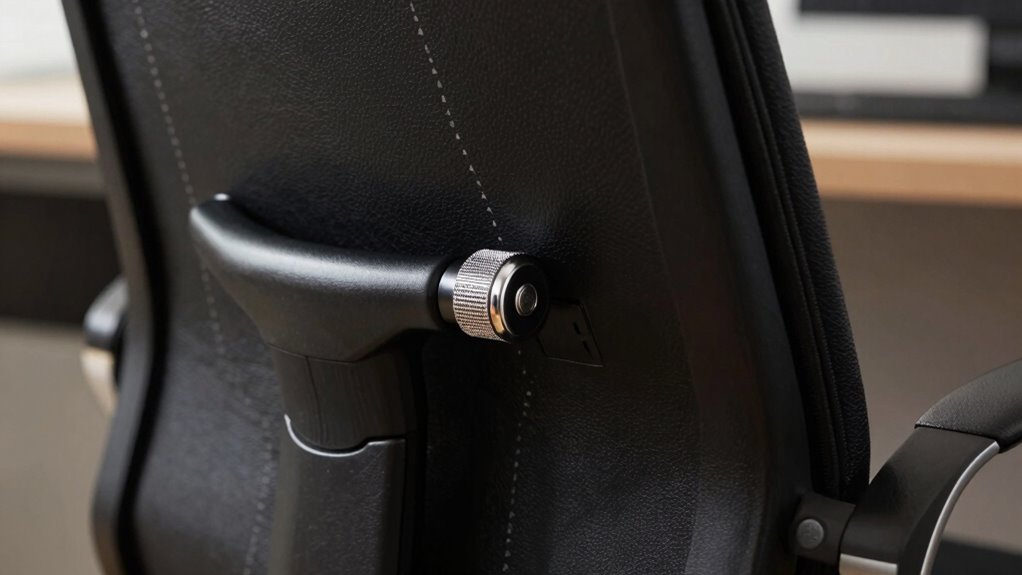 check backrest tension properly