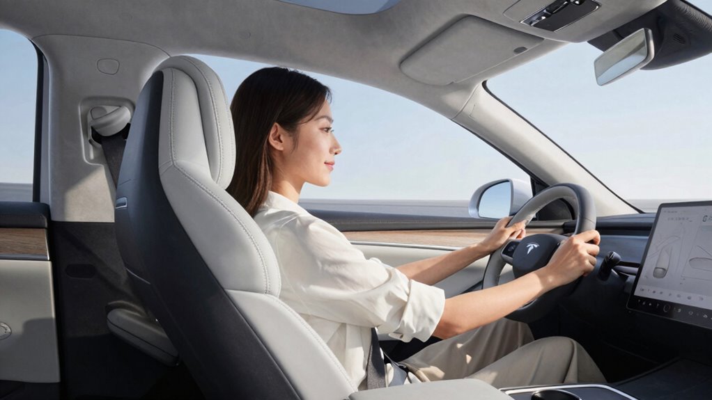 check mirror and posture