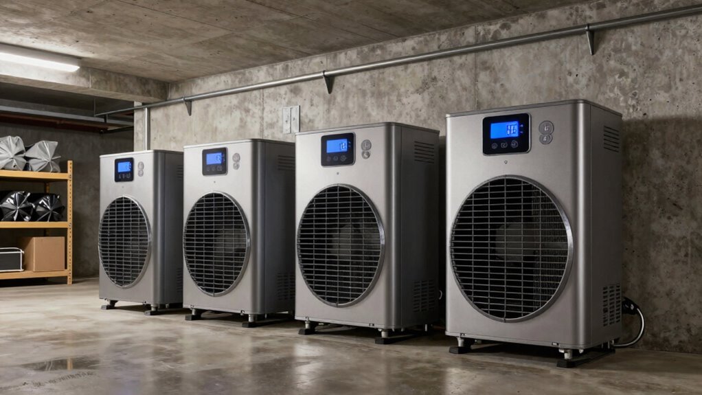 choosing large capacity dehumidifier