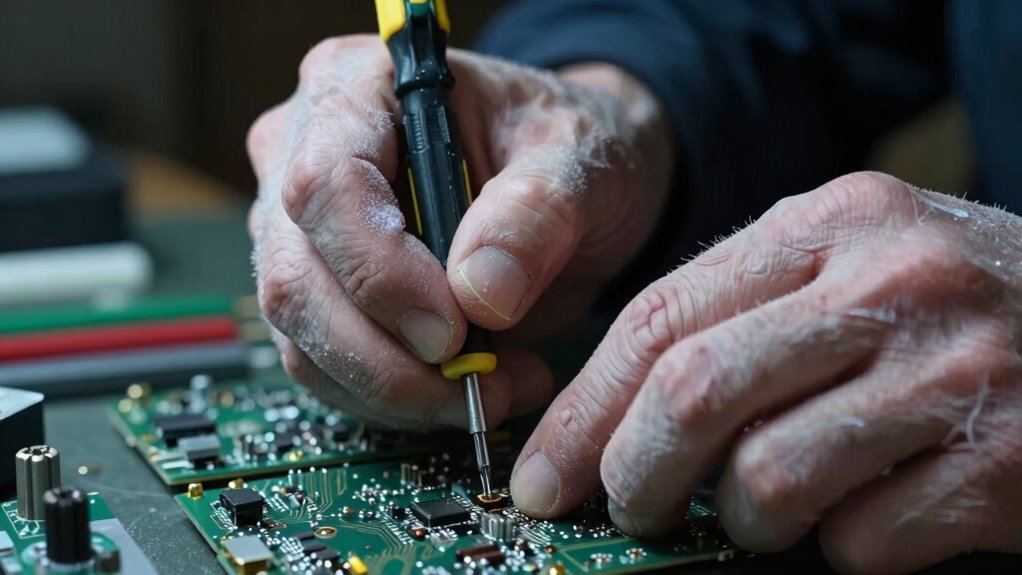 cold hands reduce manual precision
