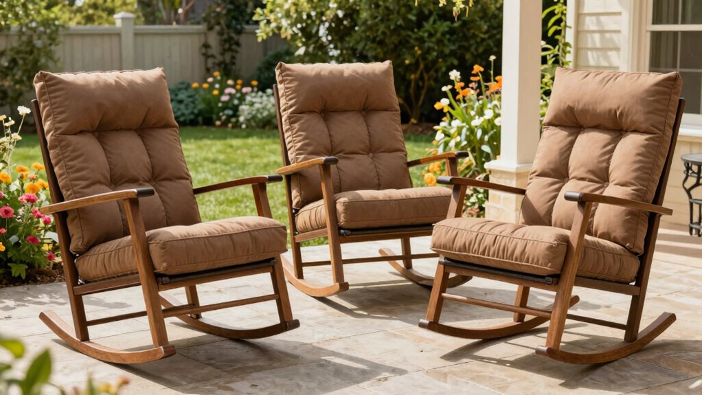 comfortable durable weather resistant materials