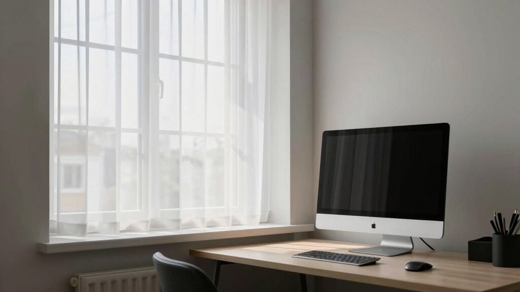 control glare with window treatments