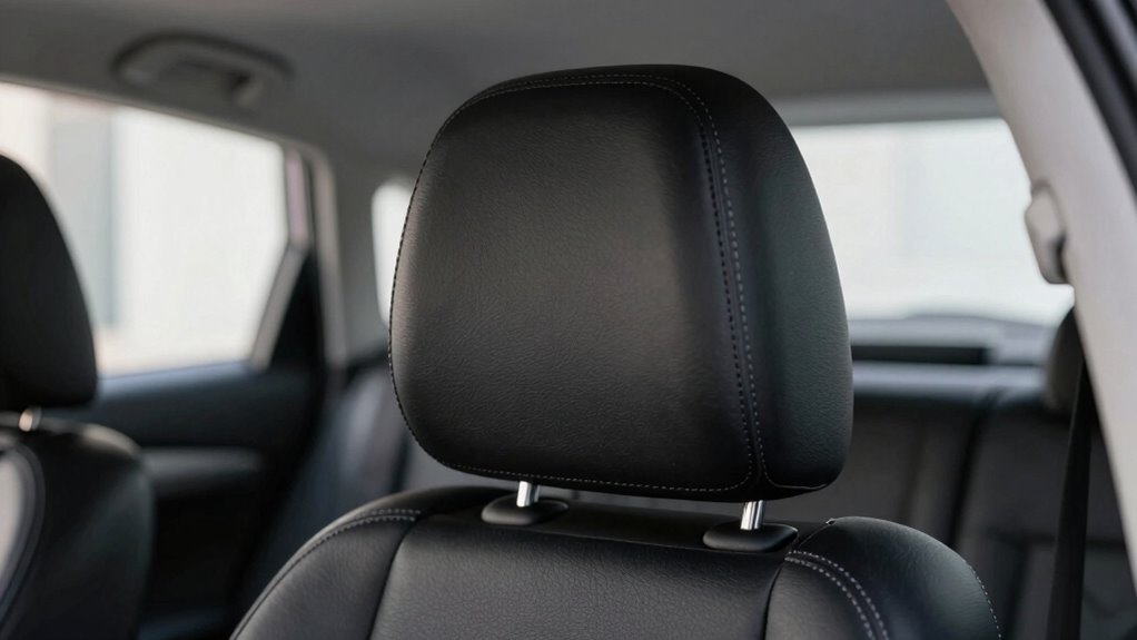 correct headrest height support