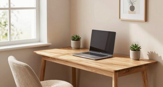 create a calm workspace