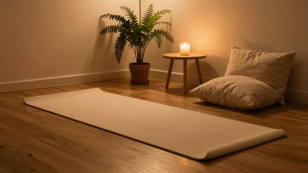 create calm comfortable space