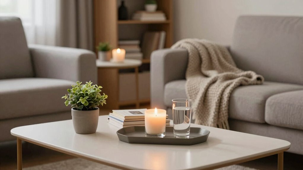 create calm relaxation space