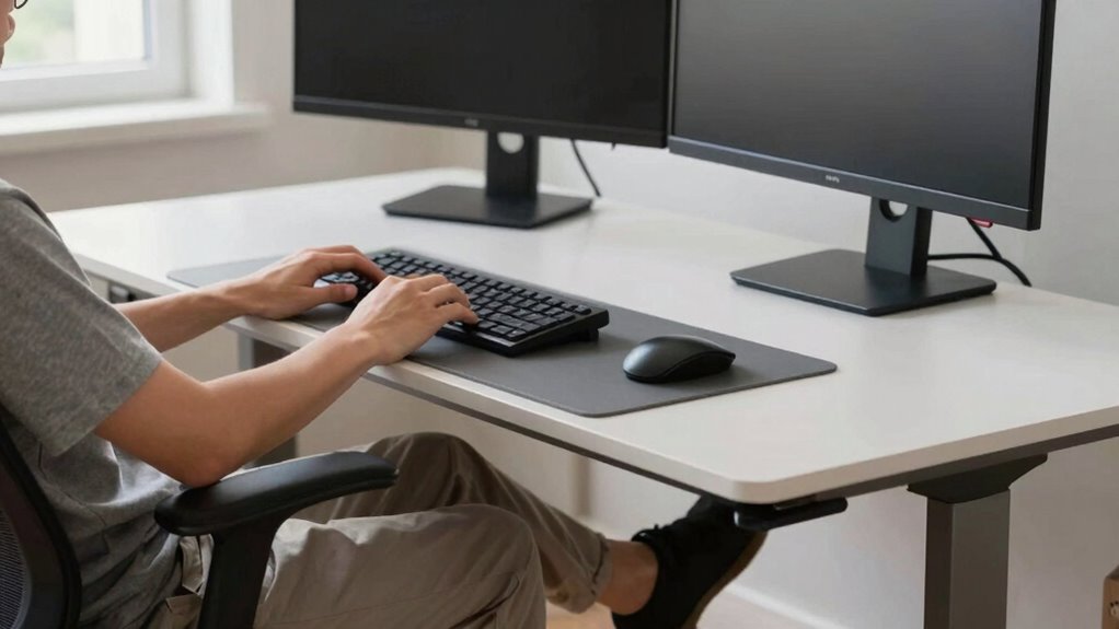 customize ergonomic workspace setup