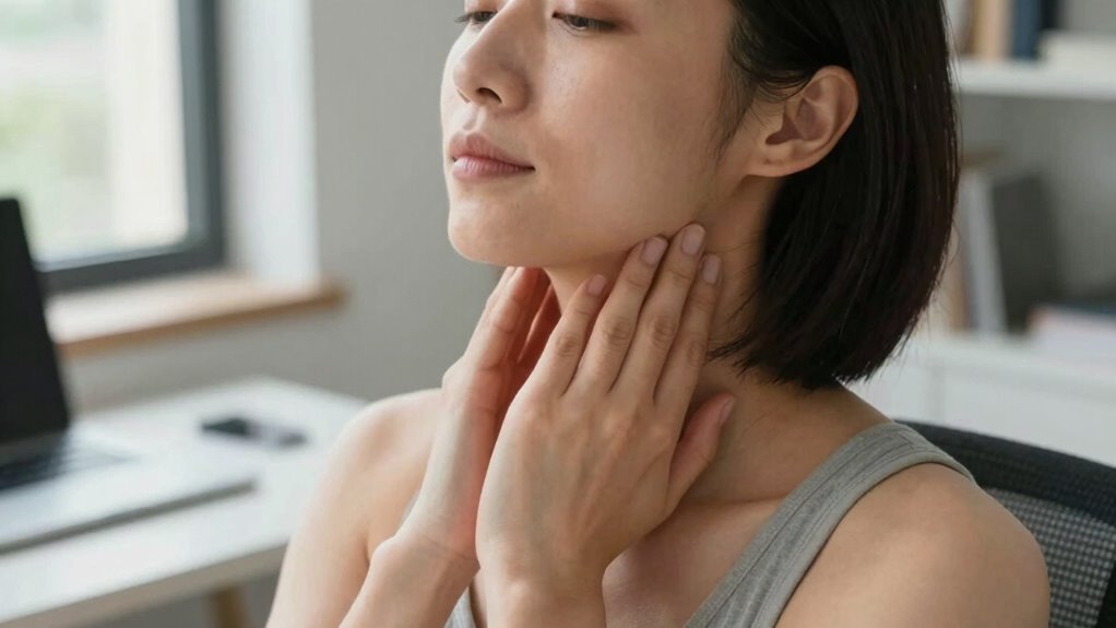 daily chin tuck routine