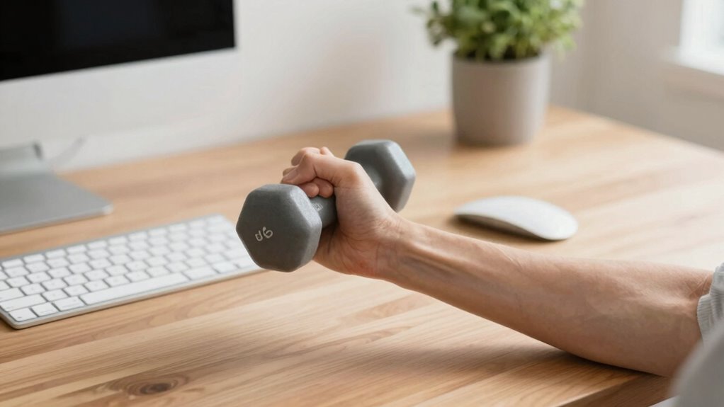 desk exercises for forearm strength