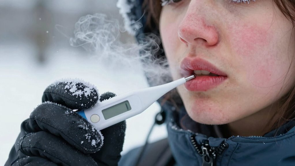 early cold exposure signs