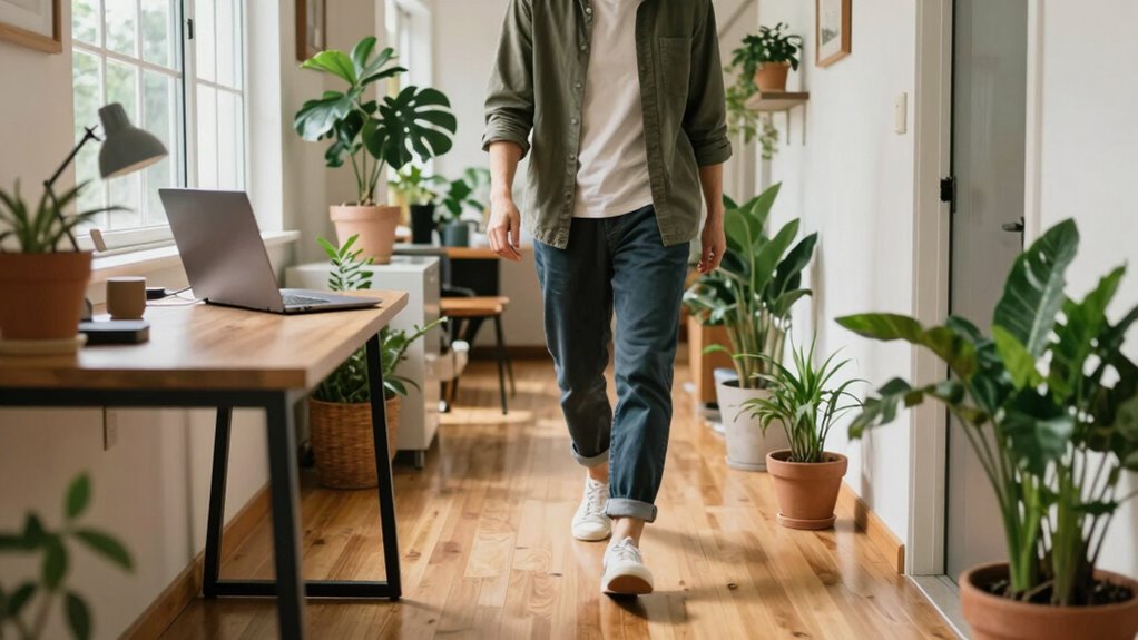 enhance focus through walking