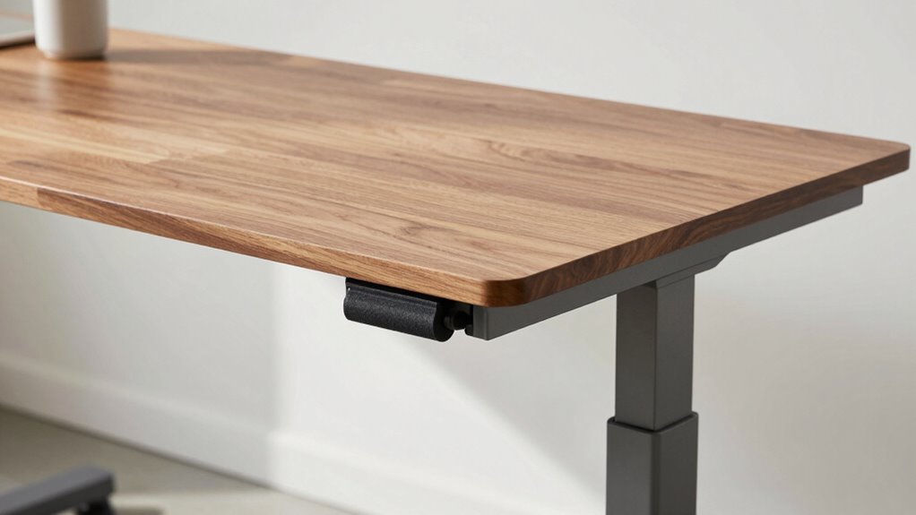 ensure desk stability and maintenance