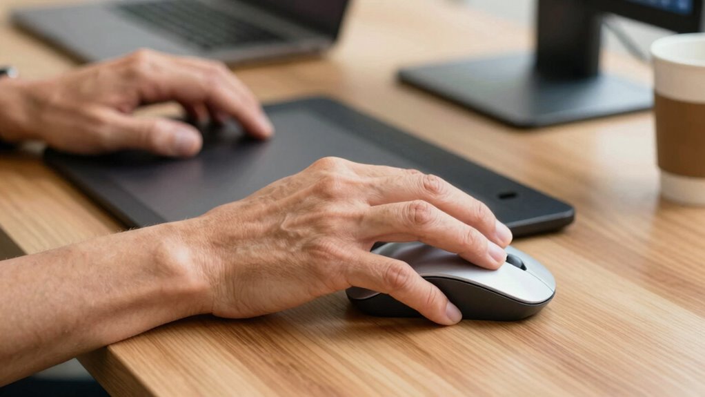 ergonomic habits reduce hand fatigue