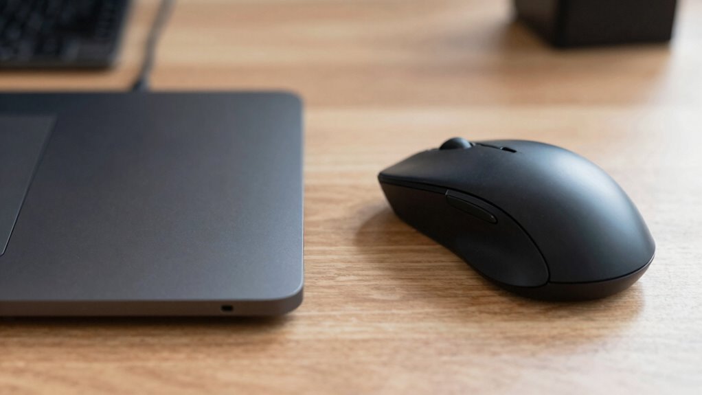 ergonomic shape and button placement